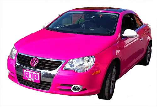 A1A Signs PINK VW WRAP